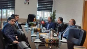 جلسه مذاکرات نهایی و تحویل " مجموعه فرهنگی مرتضوی " به دانشگاه ملّی مهارت مرکز رفسنجان  2