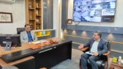 دیدار رئیس مرکز با معاون مدیرکل و مدیر آموزش و پرورش شهرستان رفسنجان 2