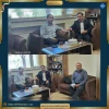 گزارش دیدار رئیس مرکز با رئیس و مدیر حراست دانشگاه ملّی مهارت استان کرمان 2
