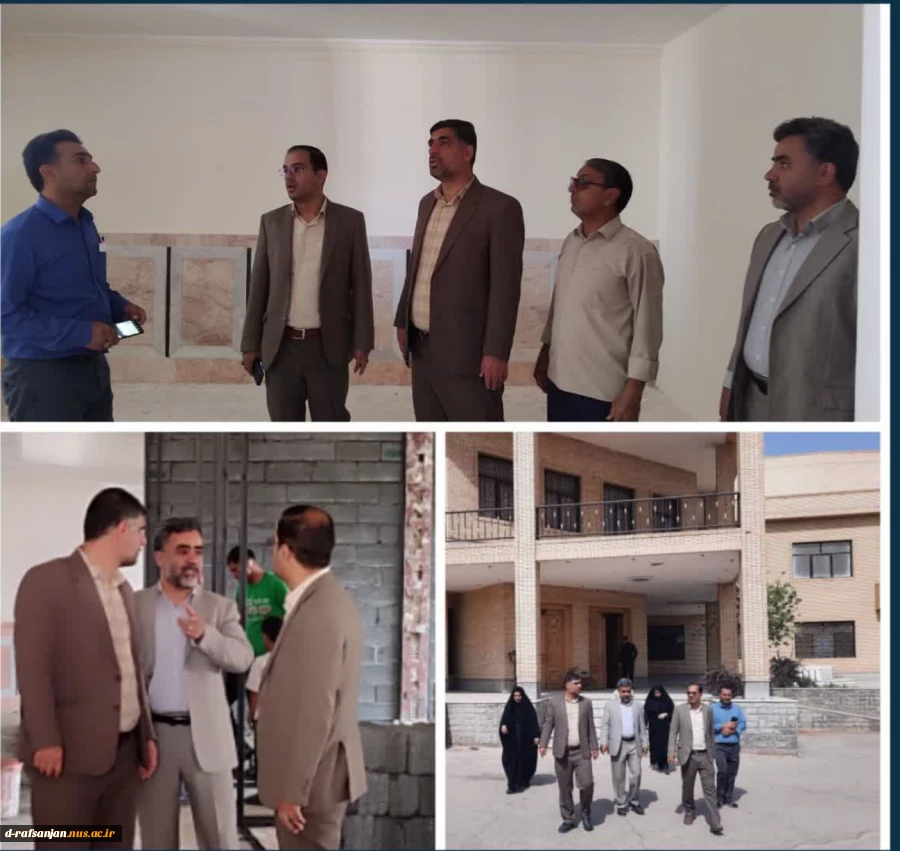 گزارش بازدید مسئولان قضایی از پروژه بهسازی مجموعه مرتضوی(کتابخانه جوادالائمه) 2