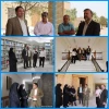 بازدید رئیس شورای اسلامی شهر  به همراه اعضای شورا از پروژه بهسازی مجموعه مرتضوی(کتابخانه جوادالائمه)دانشگاه ملی مهارت مرکز رفسنجان  2